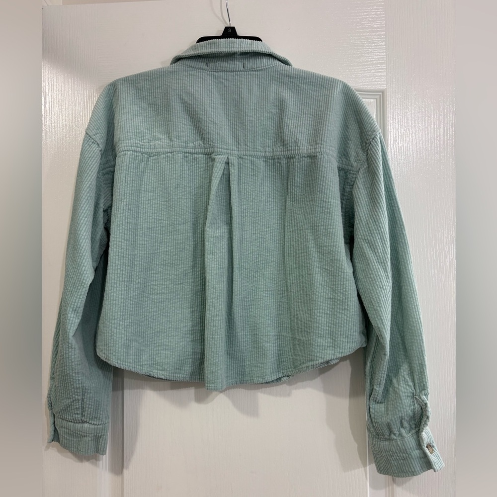 Corduroy Crop Jacket, OX - Picture 3 of 5